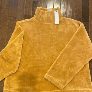 NWT TopShop Cozy Fleece Top Size 6
